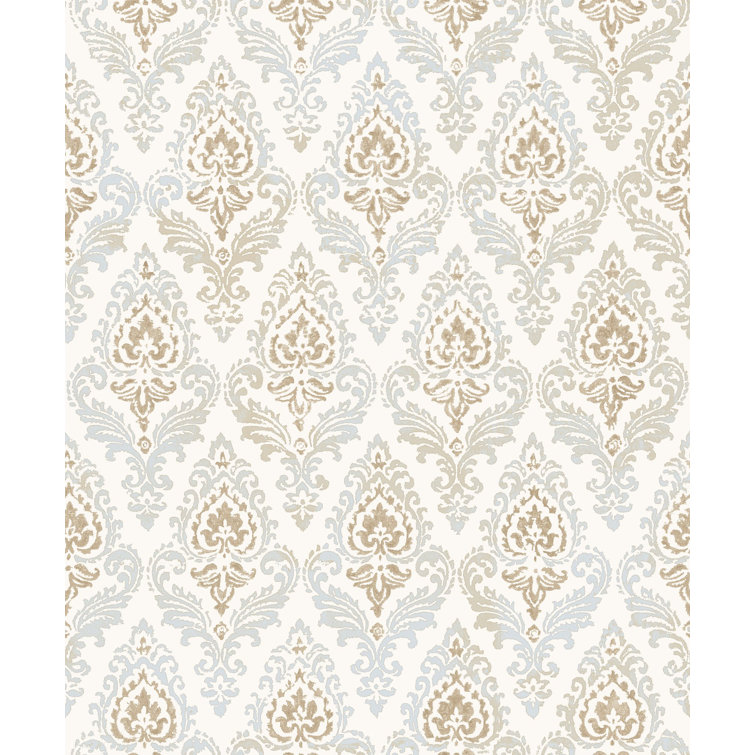 Galerie Wallcoverings Italian Classics 4 Floral Motif Damask 3D Embossed Wallpaper Roll Wayfair